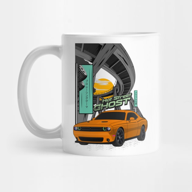 Challenger hot street ghost by Car_Designer